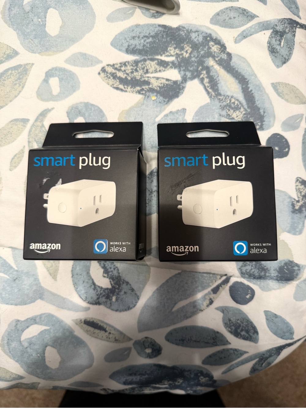 Amazon Smart Plug - White (Works with Alexa) set of 2